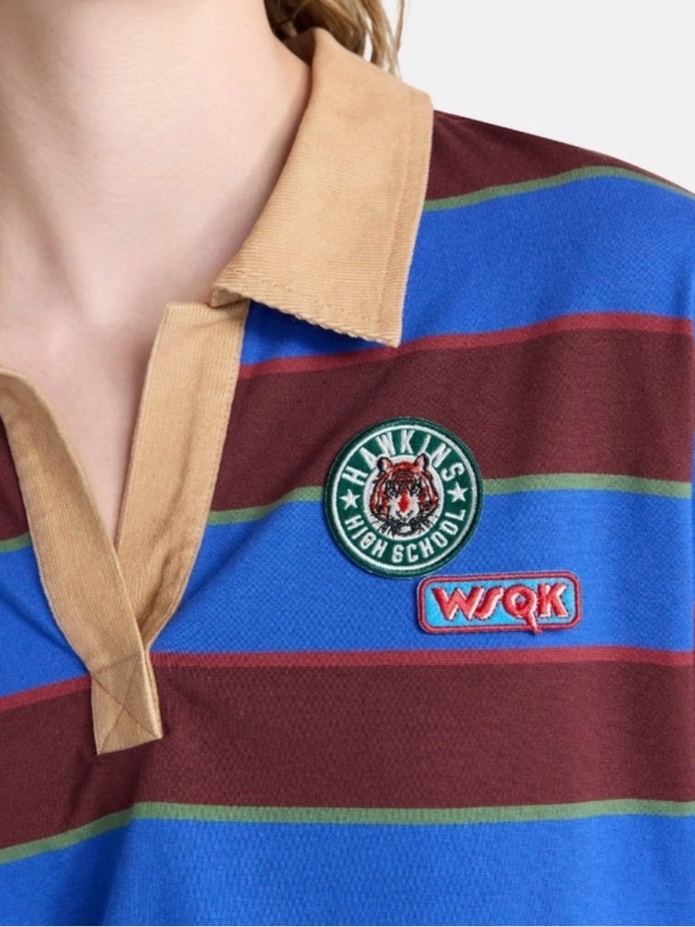 Netflix Stranger Things Cotton Rugby Polo