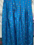 Vintage 80’s Colours by Alexander Julian 100% silk pleated midi skirt