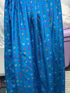 Vintage 80’s Colours by Alexander Julian 100% silk pleated midi skirt