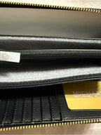 Michael Kors Jet Set Travel Large Pebbled Leather Wristlet