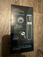 Akubra KB-1057 Black Electric Hair Clipper - Skin Friendly Trimmer