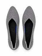 Women's Comfy Black and White Knit Flats - New Without Tags