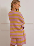 Merokeety two piece sweater lounge set