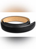 Terry Stack Ladies L Self Close Belt Black Italian Snakeskin Leather Hook Loop A