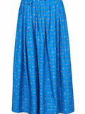 Vintage 80’s Colours by Alexander Julian 100% silk pleated midi skirt