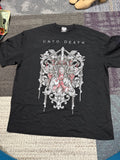 Deusamat Unto Death Graphic Black T-Shirt Size Large