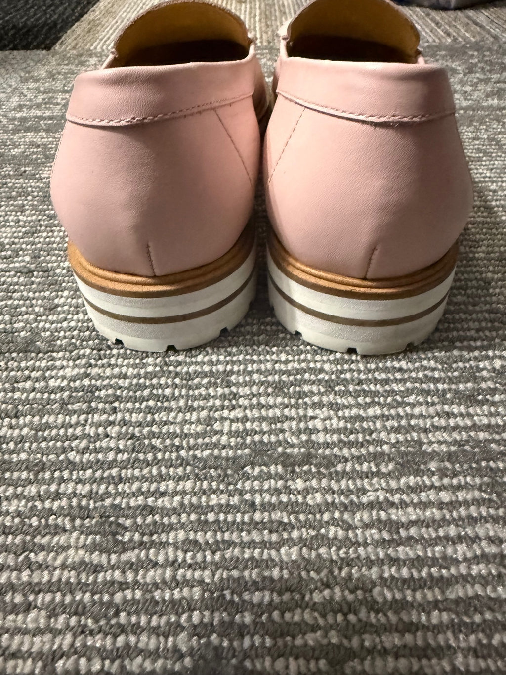 Talbots LAURA TASSELED PLATFORM LOAFERS