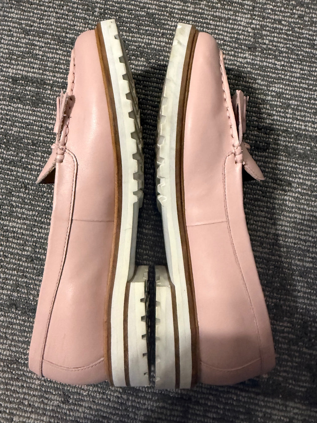 Talbots LAURA TASSELED PLATFORM LOAFERS