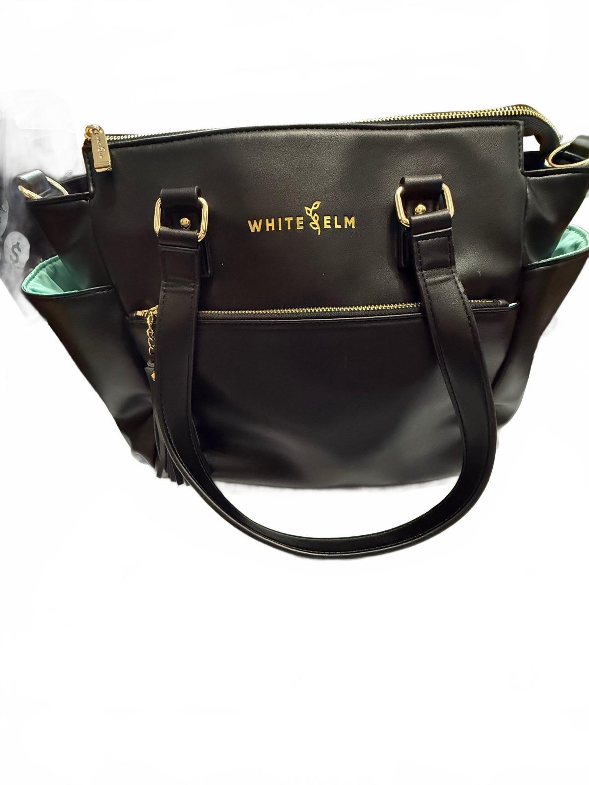 White Elm GEMINI CONVERTIBLE BACKPACK - BLACK