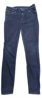 Armani Exchange Dark Blue Slim Fit Jeans with Classic Five-Pocket Design