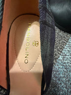 Bandolino Grenow Navy/Green Plaid D'Orsay Pumps