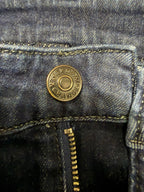 Armani Exchange Dark Blue Slim Fit Jeans with Classic Five-Pocket Design