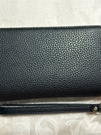 Michael Kors Jet Set Travel Large Pebbled Leather Wristlet